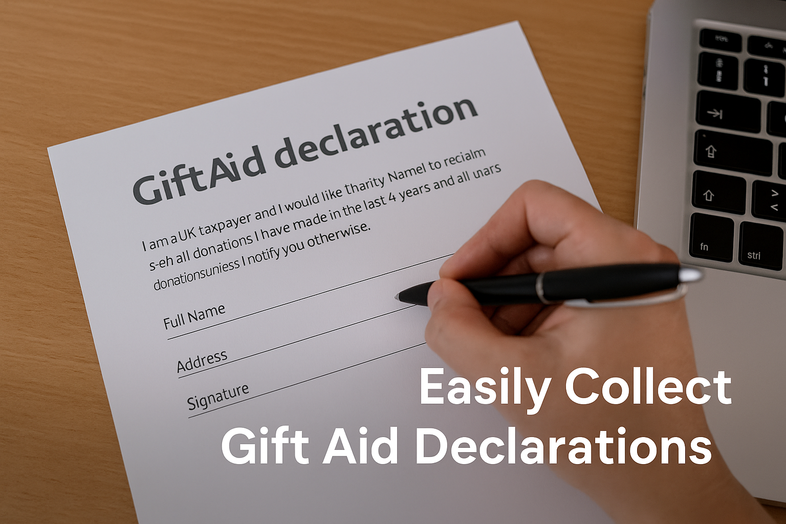 Gift Aid Declaration